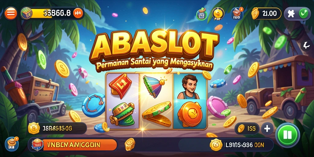 Screenshot ALBASLOT menampilkan gameplay yang menarik dan penuh warna.