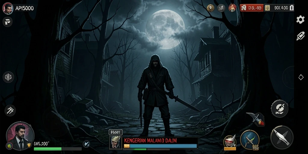 Gameplay menegangkan API5000 dengan atmosfer mencekam.