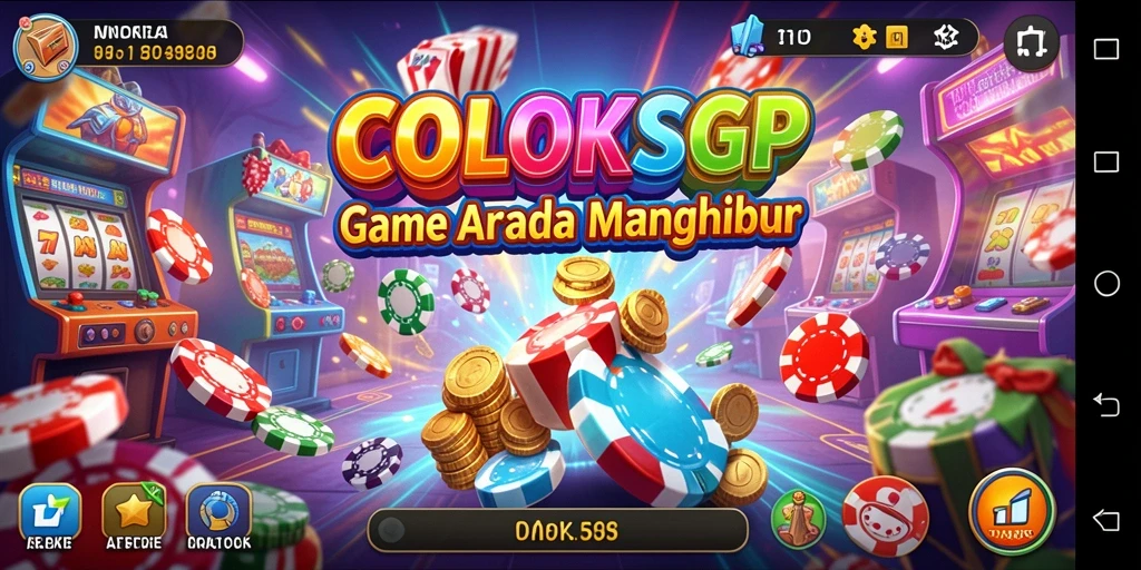 Tampilan gameplay menarik dari COLOKSGP dengan level yang menantang.