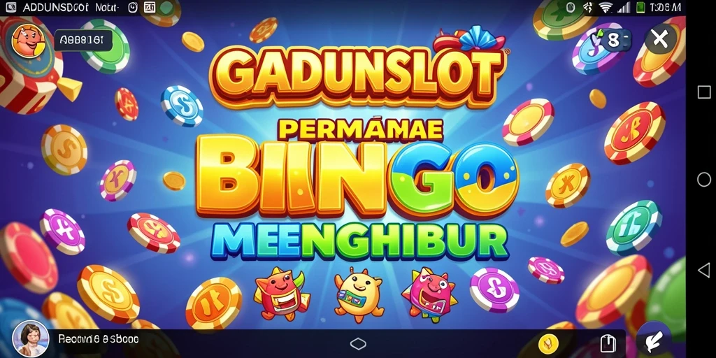 Tampilan gameplay menarik di GADUNSLOT dengan suasana Bingo yang seru.