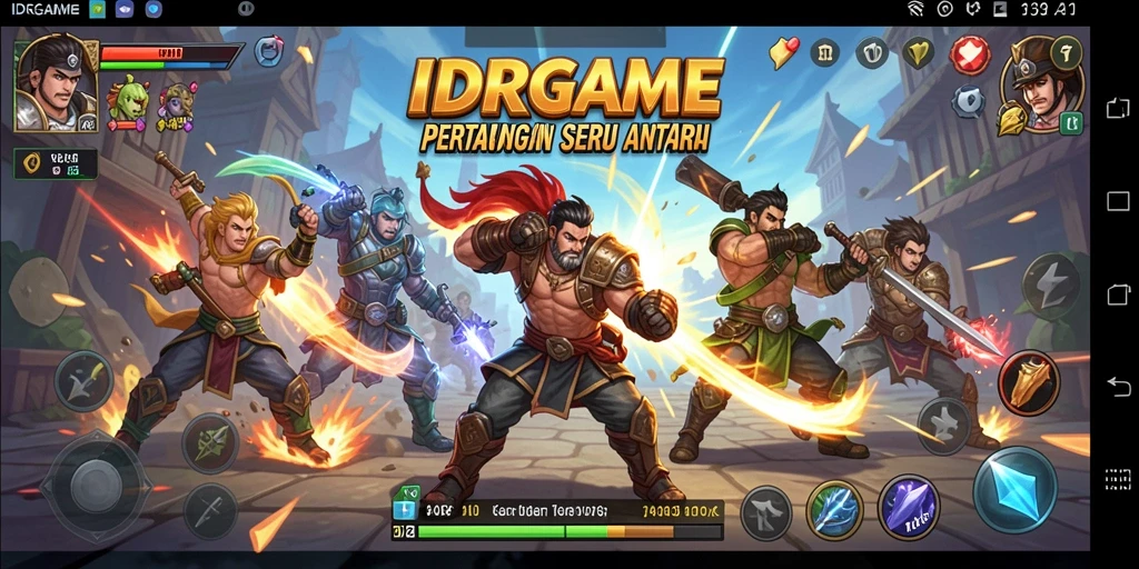 Tangkapan layar dari gameplay mendebarkan di IDRGAME.