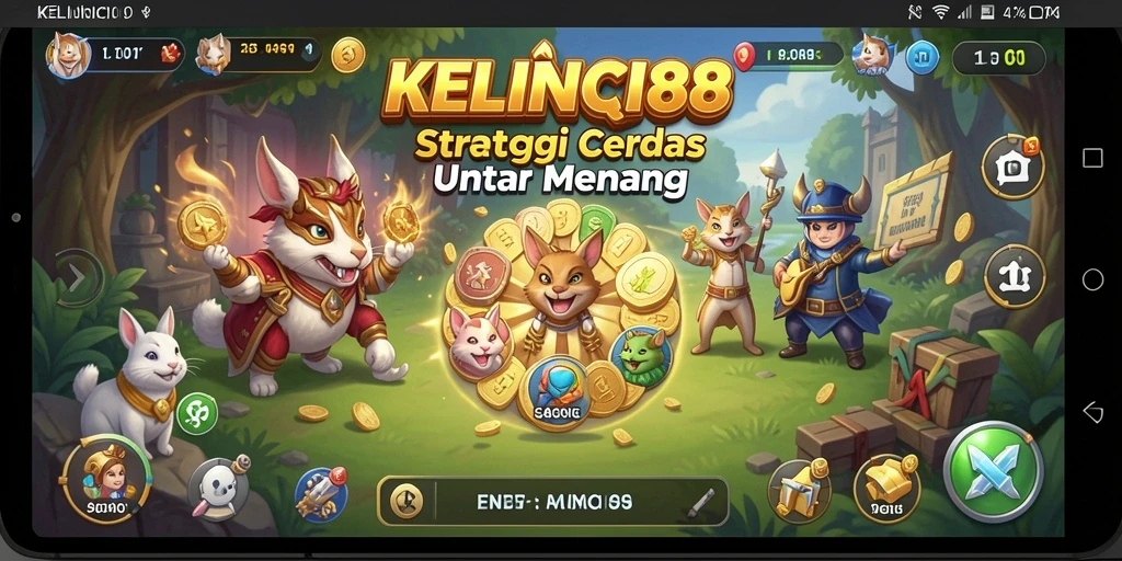 Tampilan menarik dari gameplay KELINCI88 saat bertempur.