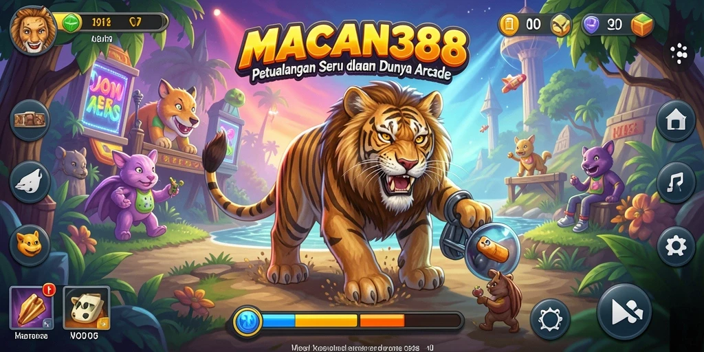 Tampilan menarik dari gameplay seru di MACAN388.