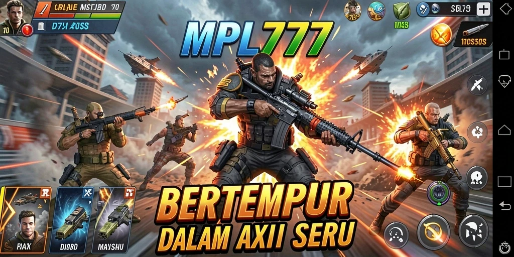 Tangkapan layar MPL777 menampilkan aksi pertarungan yang mendebarkan dan grafis menawan.