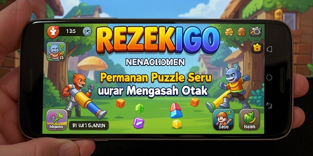Screenshot menampilkan gameplay seru dan menarik dari REZEKIGO.