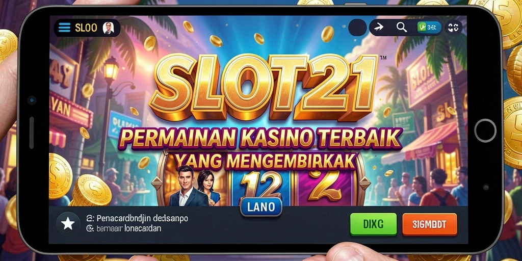 Tampilan gameplay SLOT21 yang menarik dan mengasyikkan.